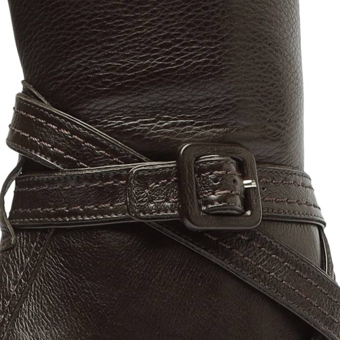 bei Schutz Maleena-Lederstiefel Kaffee D60T821