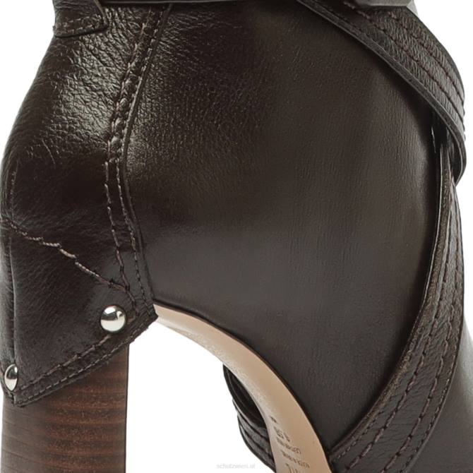 bei Schutz Maleena-Lederstiefel Kaffee D60T821
