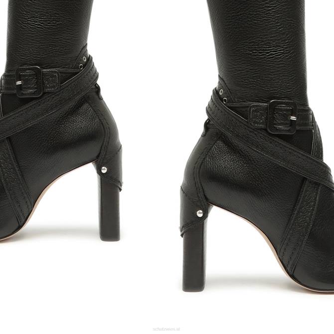 bei Schutz Maleena-Lederstiefel Schwarz D60T812