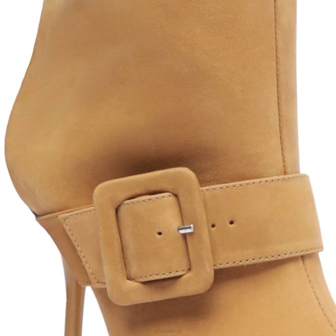 bei Schutz Mantis-Stiefel aus Nubukleder Nude-Karamell D60T758