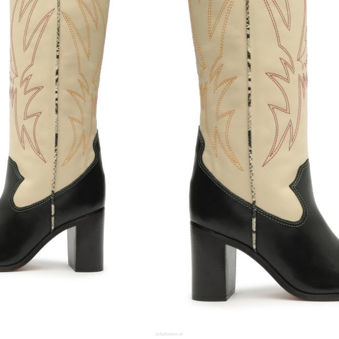 bei Schutz Maryana Block Casual West Atanado Prime Lederstiefel Schwarz D60T793
