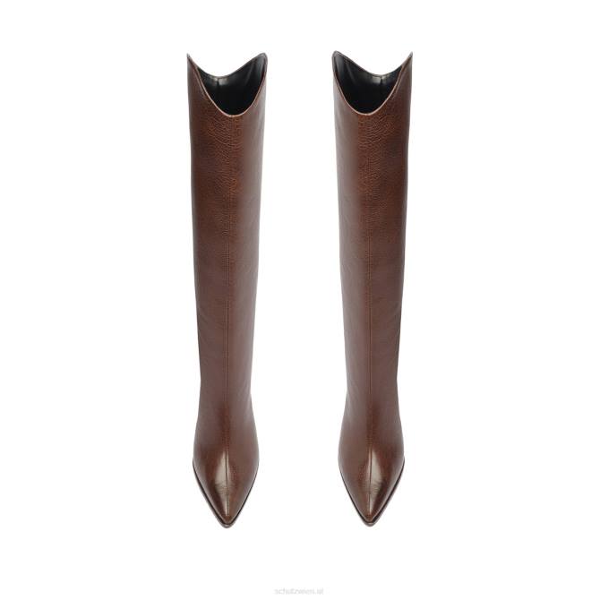 bei Schutz Maryana-Blocklederstiefel braun D60T746