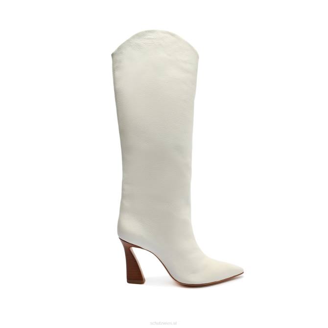 bei Schutz Maryana-Flare-Lederstiefel Perle D60T805