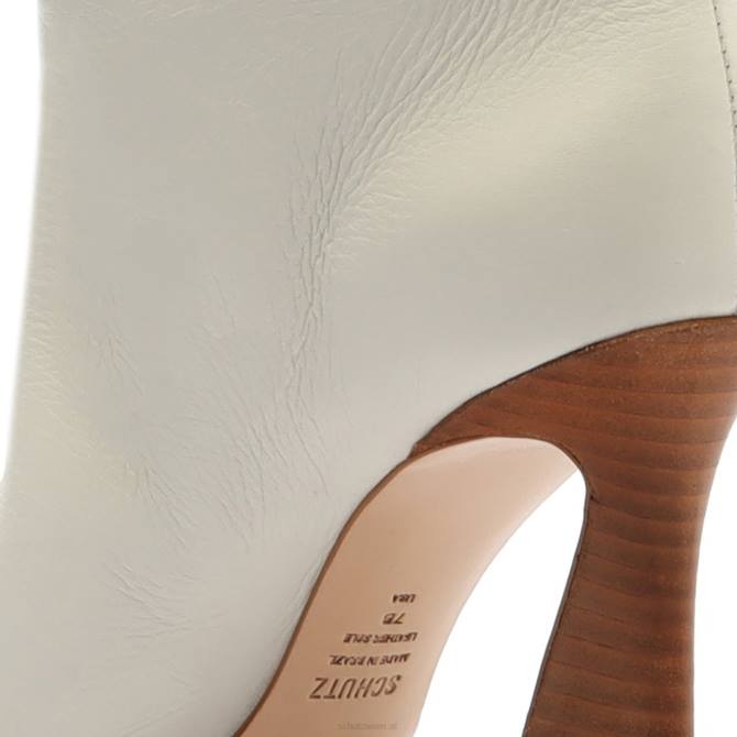 bei Schutz Maryana-Flare-Lederstiefel Perle D60T805