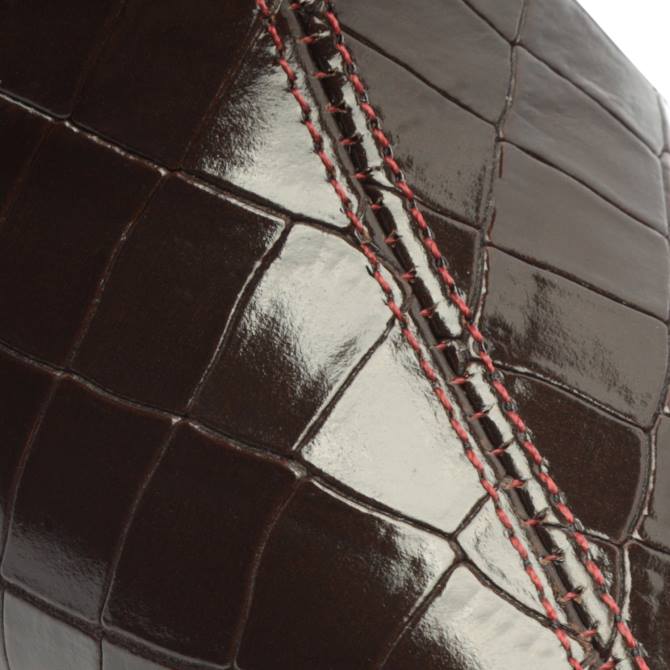 bei Schutz Maryana lässiger Lederstiefel Rotbraun D60T797