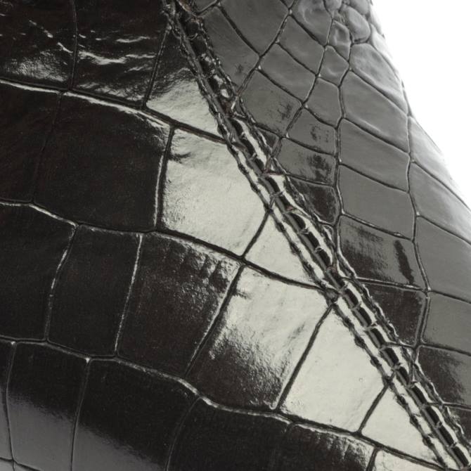 bei Schutz Maryana lässiger Lederstiefel Schwarz D60T820