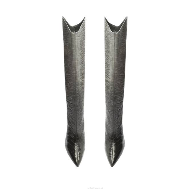 bei Schutz Maryana lässiger Lederstiefel Schwarz D60T820