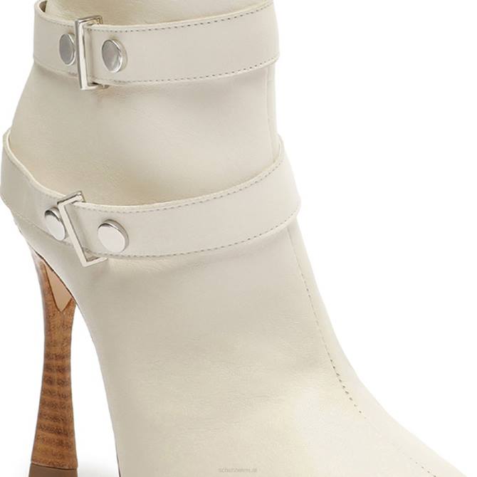 bei Schutz Nylon-Lederstiefelette Perle D60T898