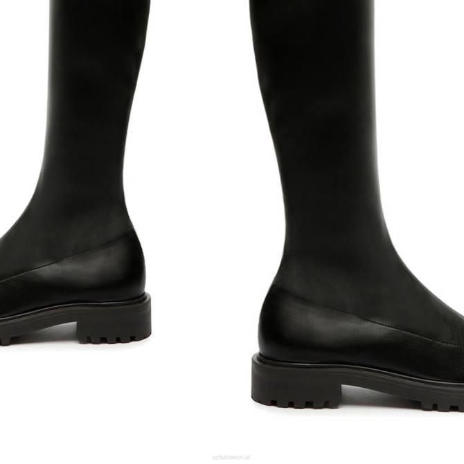 bei Schutz Rebel-Stiefel aus Nappaleder Schwarz D60T733