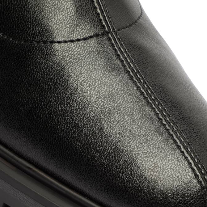 bei Schutz Rebel-Stiefel aus Nappaleder Schwarz D60T733