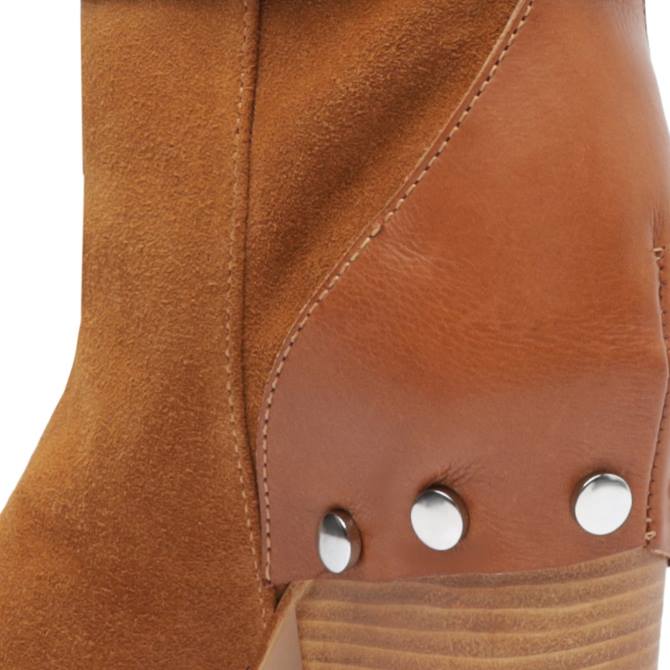 bei Schutz Rianne Wildlederstiefel braun D60T771