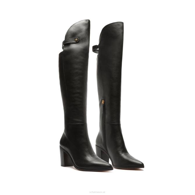 bei Schutz Saryna-Lederstiefel Schwarz D60T819