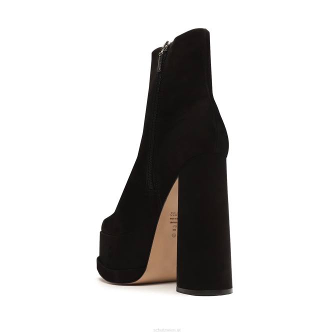 bei Schutz Selene Casual Nubuk Bootie Schwarz D60T172