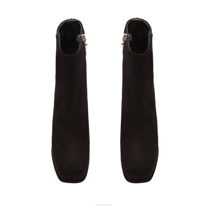 bei Schutz Selene Casual Nubuk Bootie Schwarz D60T172