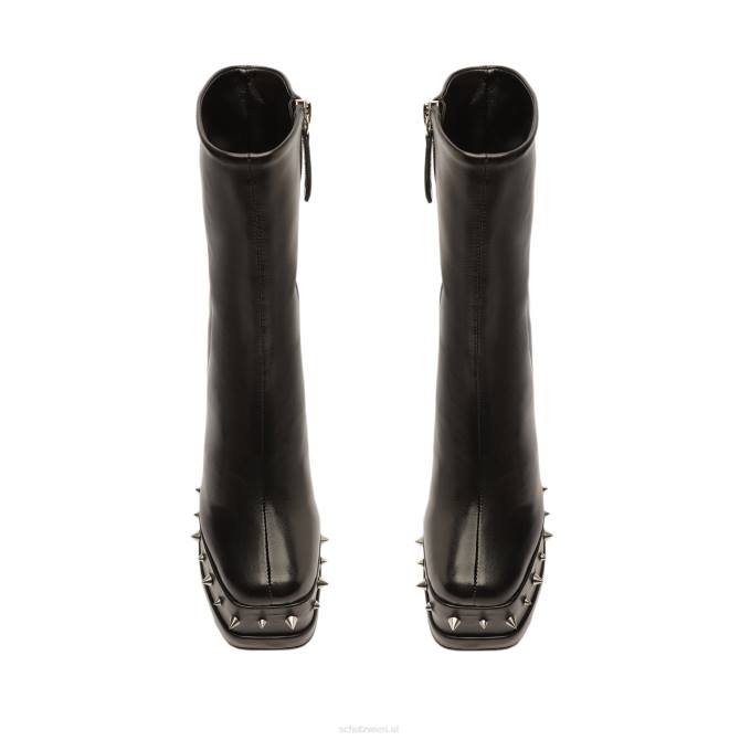 bei Schutz Selene lässige Nieten-Stiefelette Schwarz D60T174