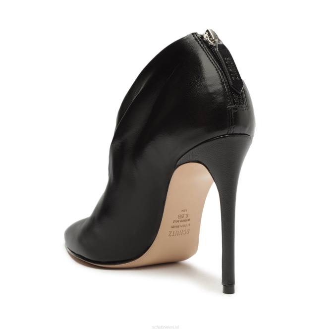 bei Schutz Sidonie-Lederstiefelette Schwarz D60T714