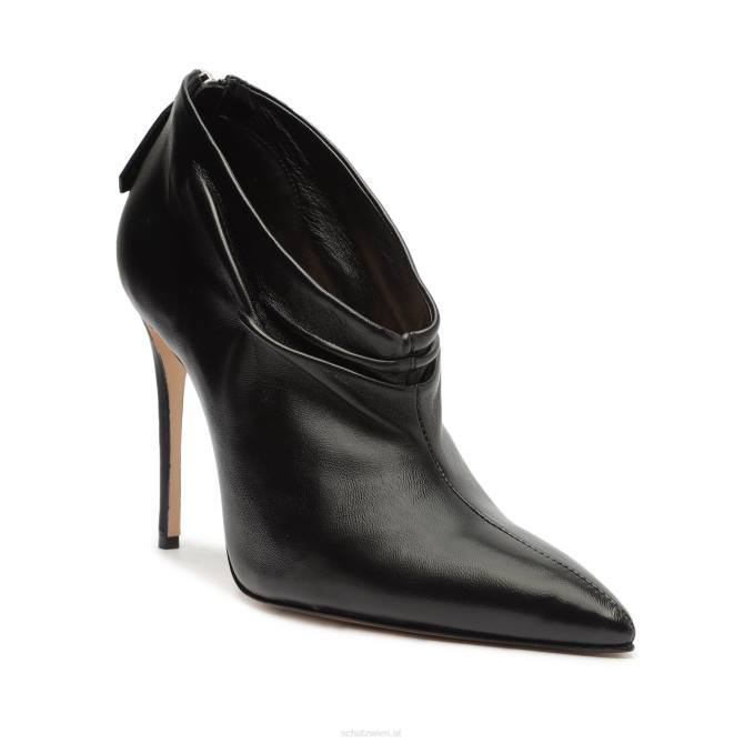 bei Schutz Sidonie-Lederstiefelette Schwarz D60T714