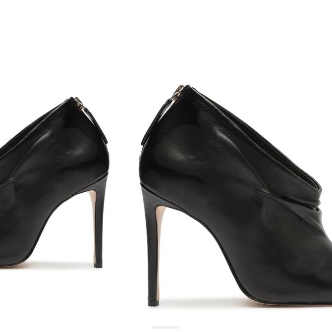 bei Schutz Sidonie-Lederstiefelette Schwarz D60T714