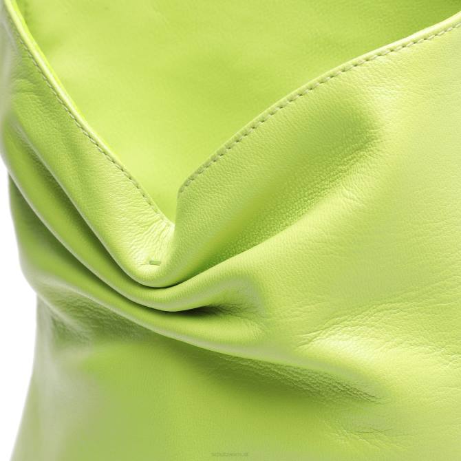 bei Schutz Sidonie-Lederstiefelette in der Mitte der Wade frische Limette D60T877