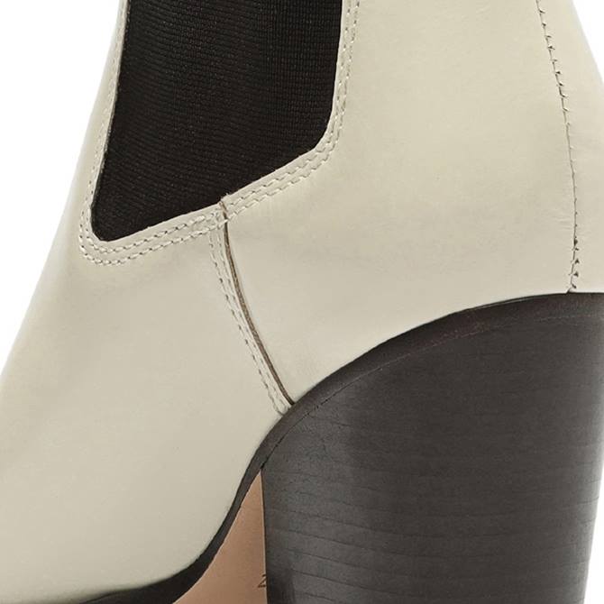 bei Schutz Springsteen-Lederstiefelette Perle D60T854