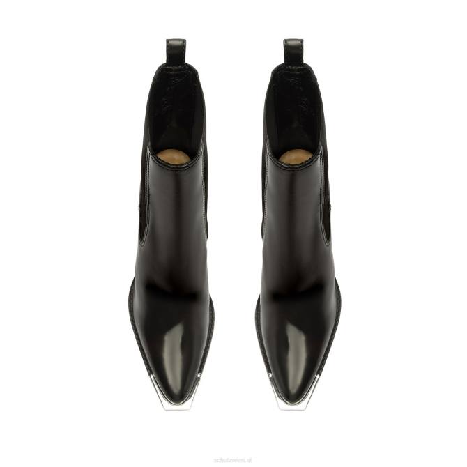 bei Schutz Springsteen-Lederstiefelette Schwarz D60T853