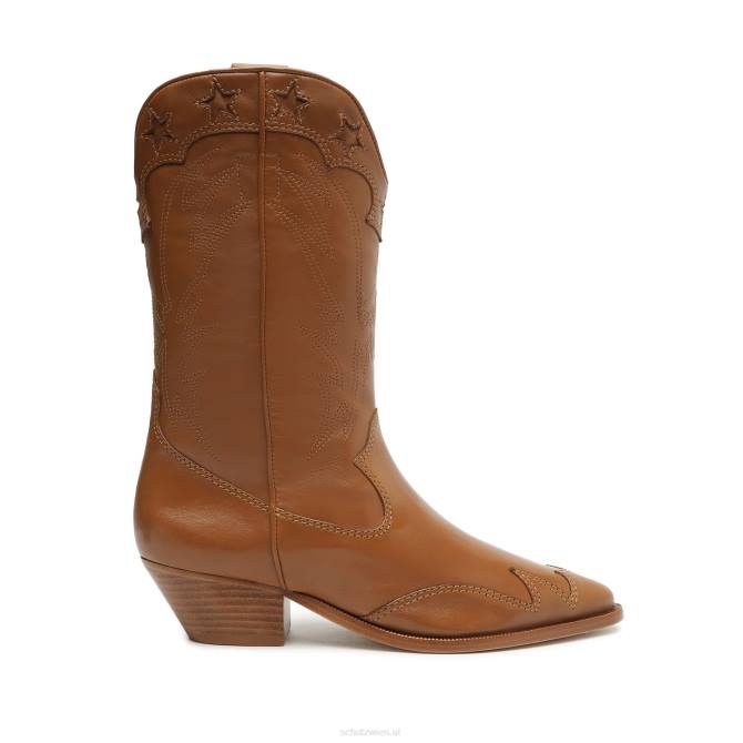 bei Schutz Stiefelette aus Cicera-Leder braun D60T830