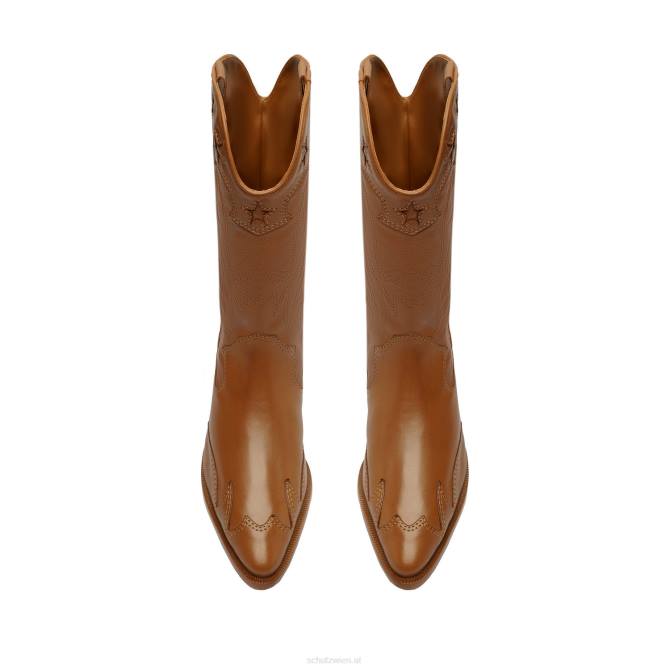 bei Schutz Stiefelette aus Cicera-Leder braun D60T830