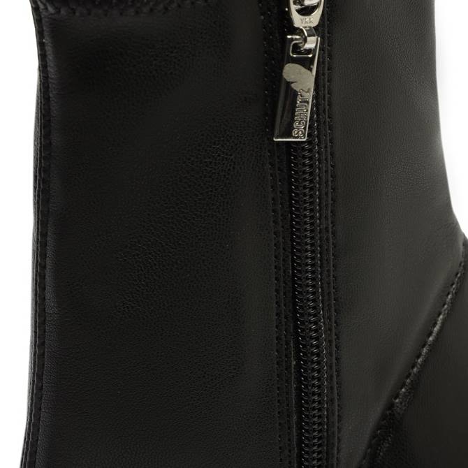 bei Schutz Stiefelette aus Gia-Nappaleder Schwarz D60T897