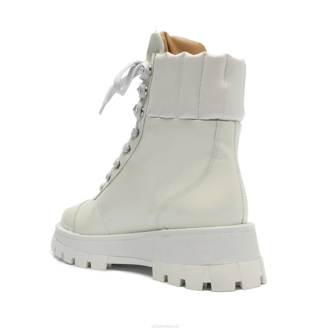bei Schutz Stiefelette aus Sutton-Lackleder Weiss D60T892