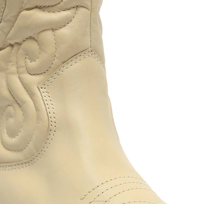 bei Schutz Zachy-Lederstiefelette Eierschale D60T903