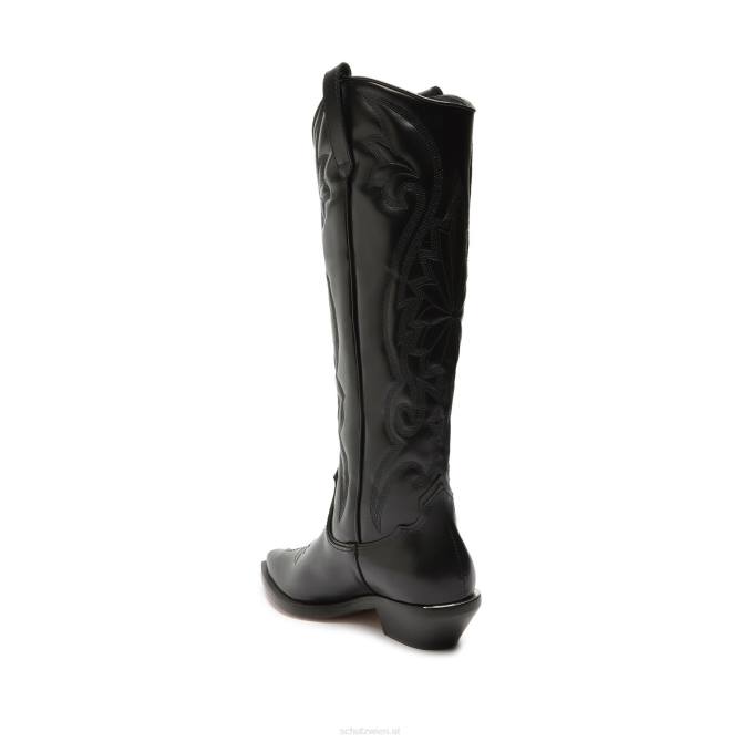 bei Schutz Zachy Up Lederstiefel Schwarz D60T815