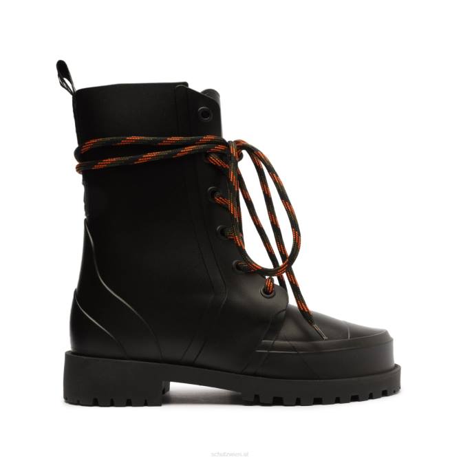 bei Schutz regeninjizierter Stiefel Schwarz D60T868