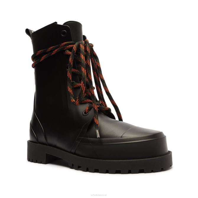 bei Schutz regeninjizierter Stiefel Schwarz D60T868