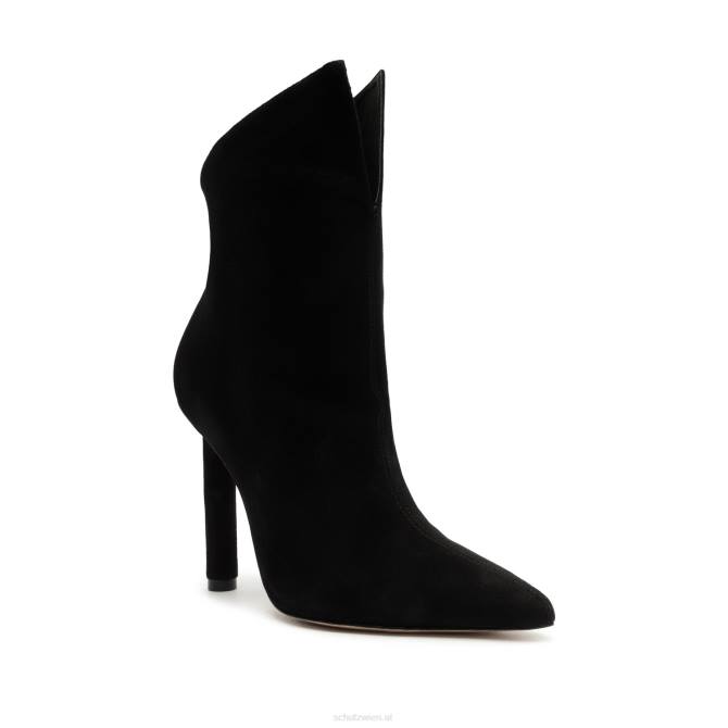 bei Schutz viha lässiger Wildleder-Bootie Schwarz D60T893