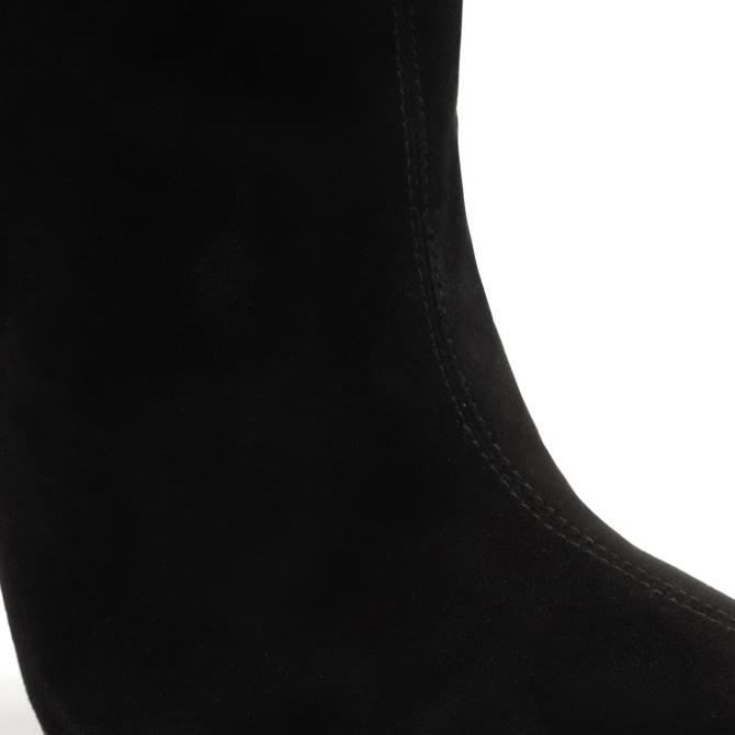bei Schutz viha lässiger Wildleder-Bootie Schwarz D60T893